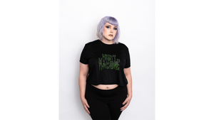 Misty Macabre Crop Tee