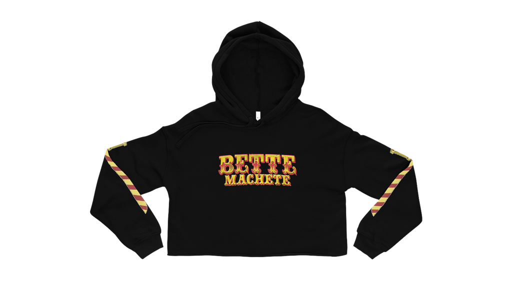 Bette Machete Crop Hoodie