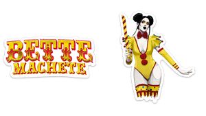 Bette Machete Sticker Pack