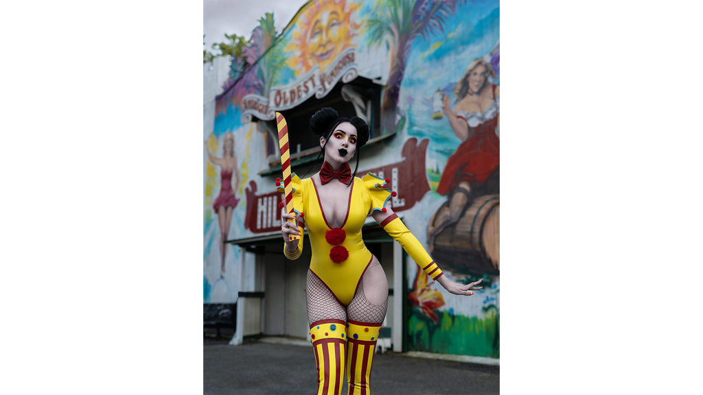 "Funhouse" - Bette Machete 18x24 Poster