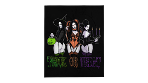 Trick or Treat Throw Blanket