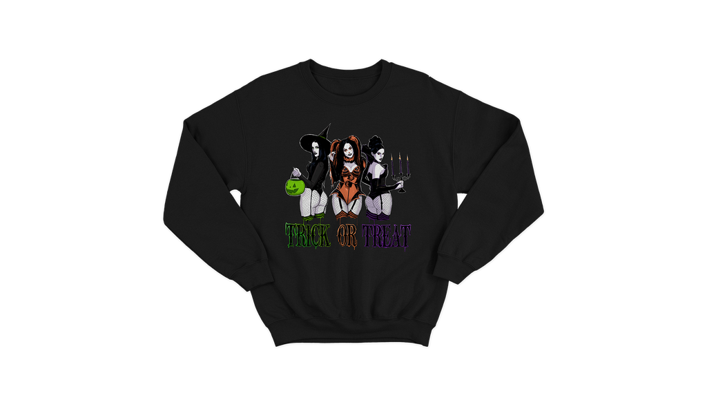 Trick or Treat Crewneck Sweatshirt