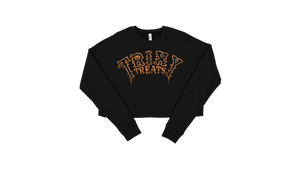 Trixy Treats Crop Crewneck Sweatshirt