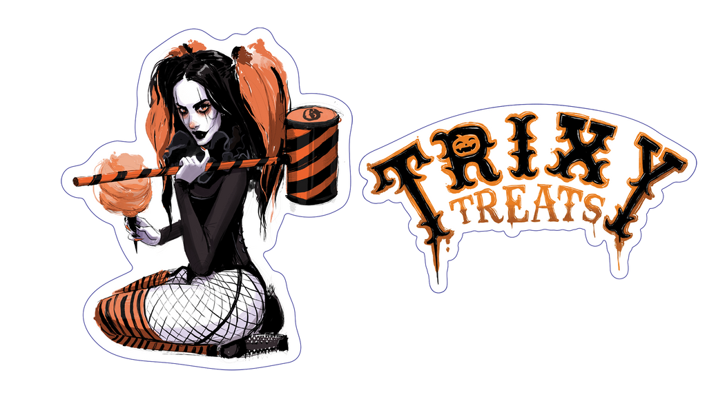 Trixy Treats Sticker Pack