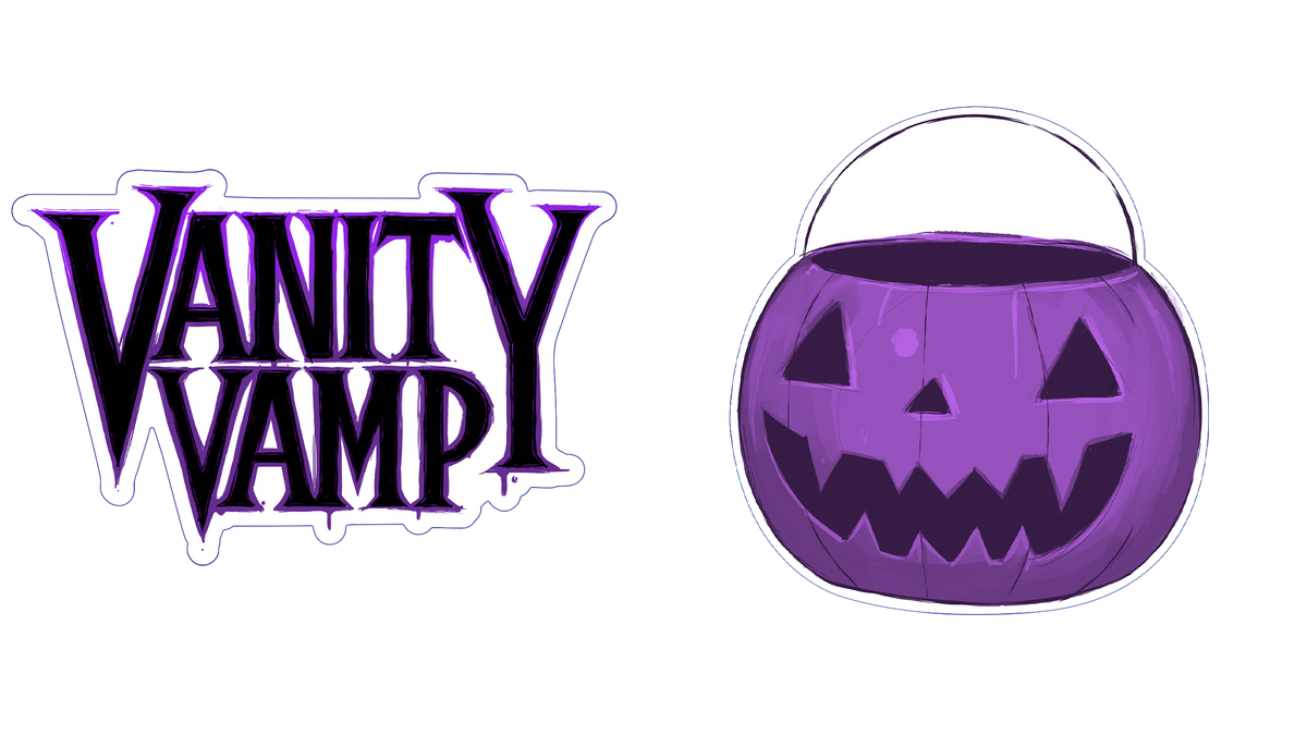 Vanity Vamp Sticker Pack – Angelica Rose Store